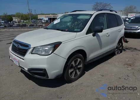 2017 Subaru Forester 2.5I из США, поврежденный, VIN JF2SJABC7HH558123